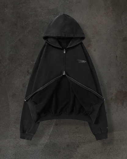 ATHLETIC ZIPUP (COAL)