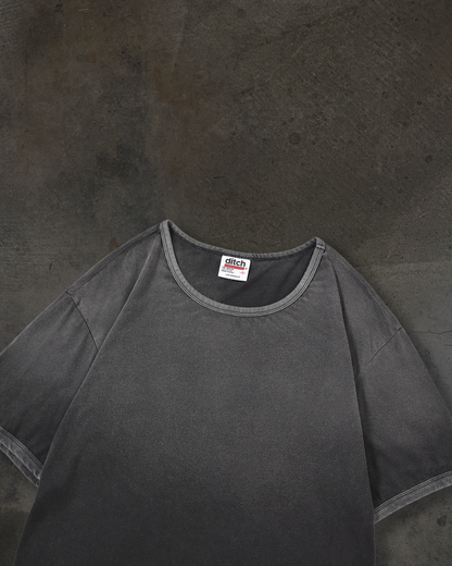 RINGER BLANK TEE (COAL)