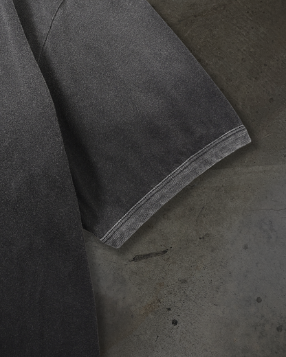 RINGER BLANK TEE (COAL)