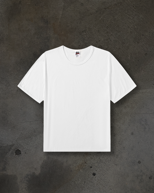 RINGER BLANK TEE (BONE)
