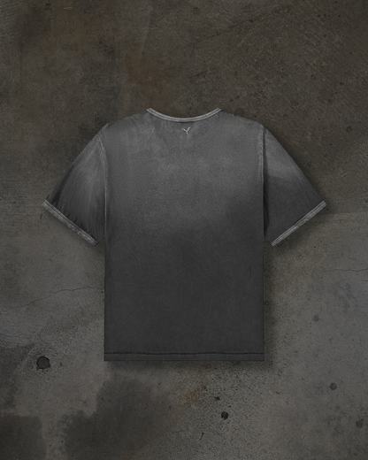 RINGER BLANK TEE (COAL)