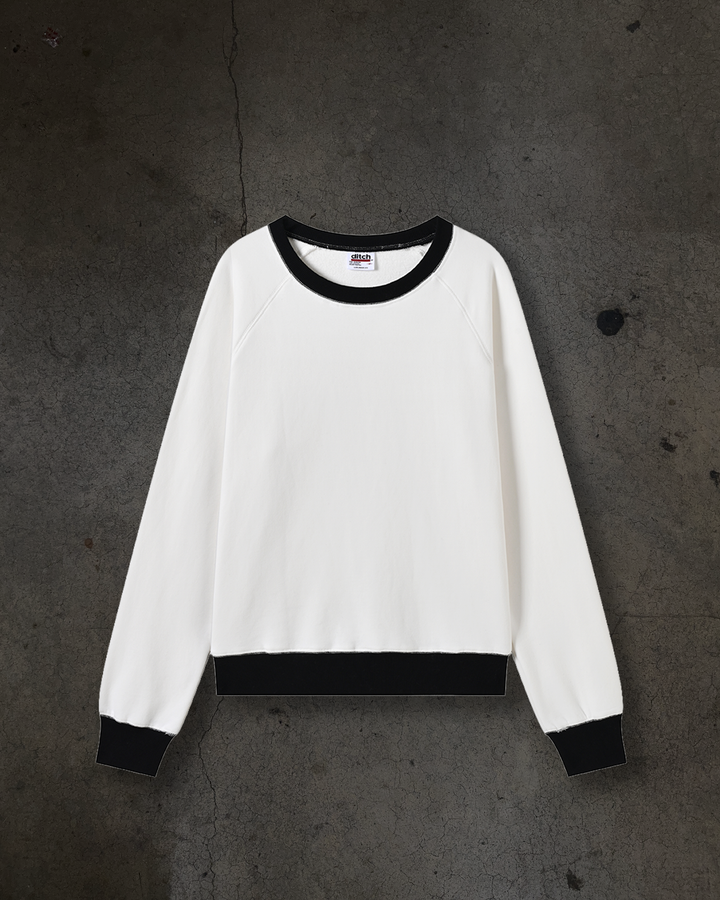 VINTAGE BLANK CREWNECK (B&W)