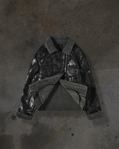 SHEARLING JACKET (COAL)