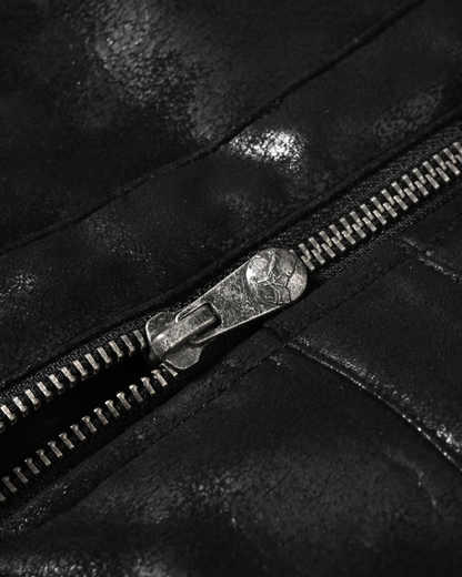 SHEARLING JACKET (COAL)