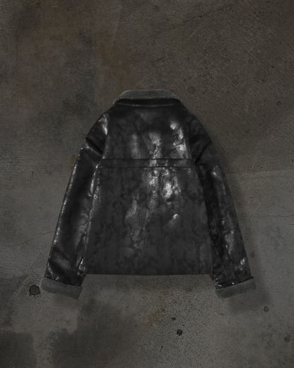 SHEARLING JACKET (COAL)