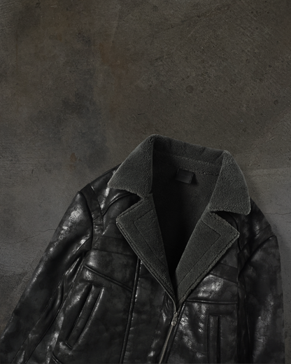 SHEARLING JACKET (COAL)