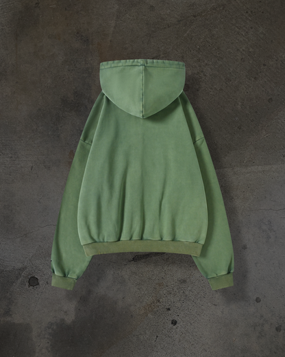 ARCH LOGO ZIPUP (MATCHA)