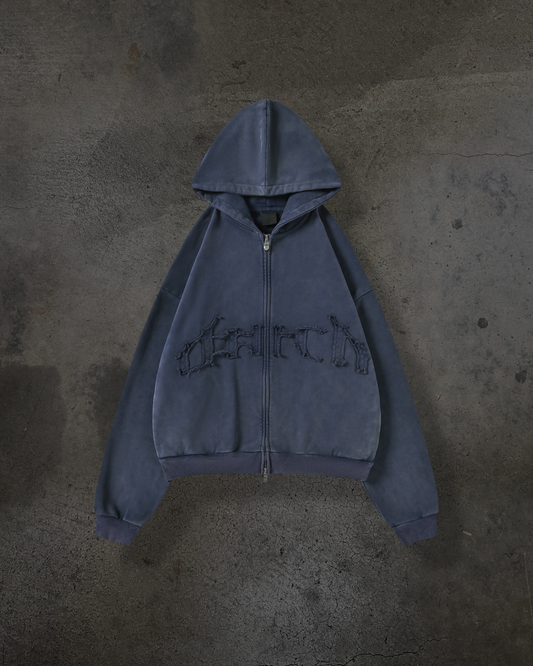 ARCH LOGO ZIPUP (NAVY)