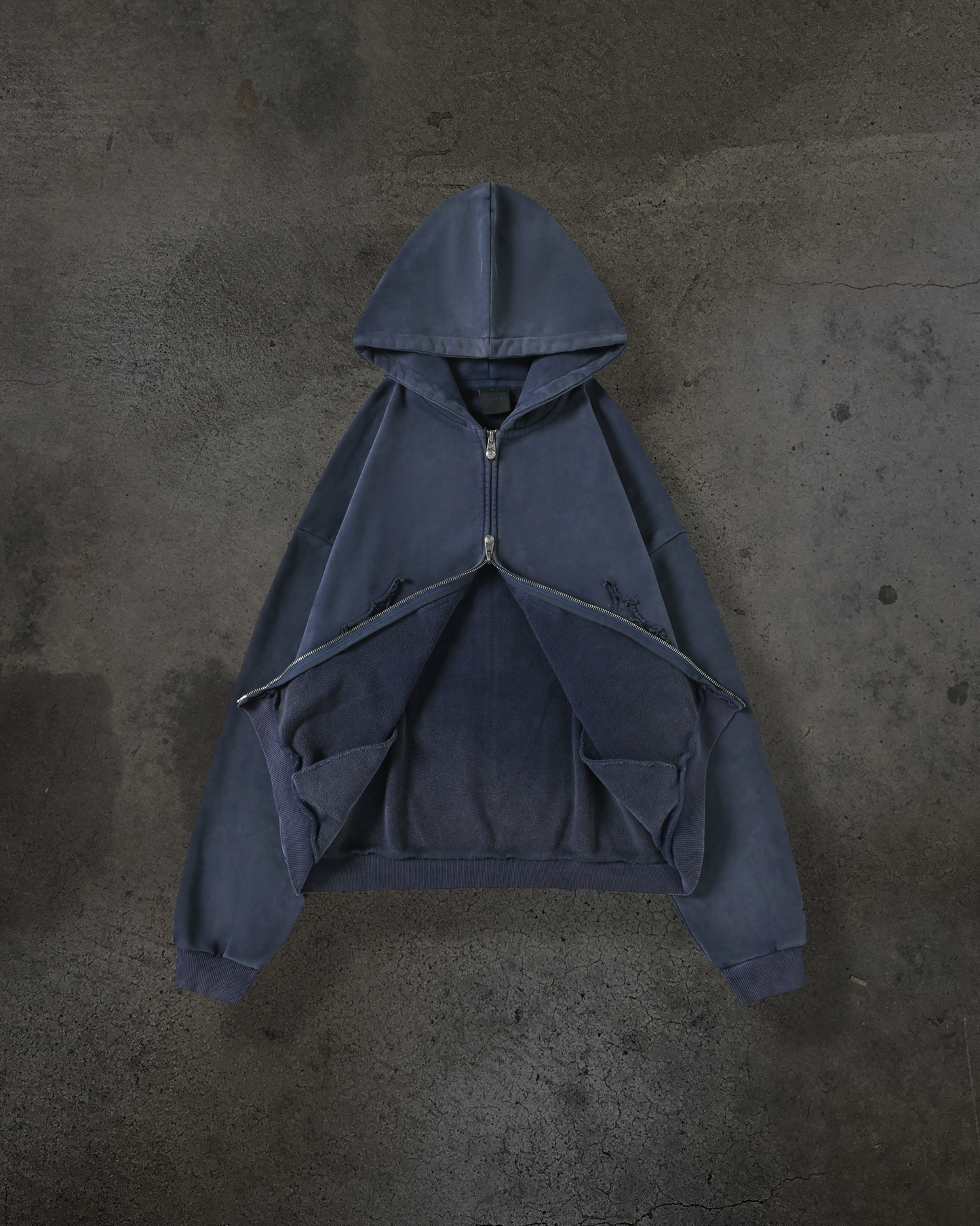 ARCH LOGO ZIPUP (NAVY)