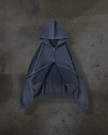 ARCH LOGO ZIPUP (NAVY)