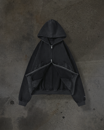 ARCH LOGO ZIPUP (COAL)