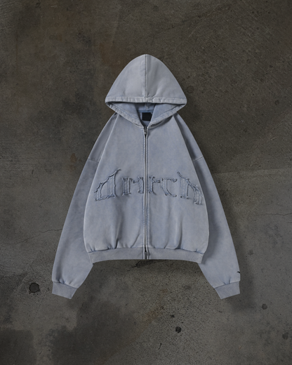 ARCH LOGO ZIPUP (FLINT)