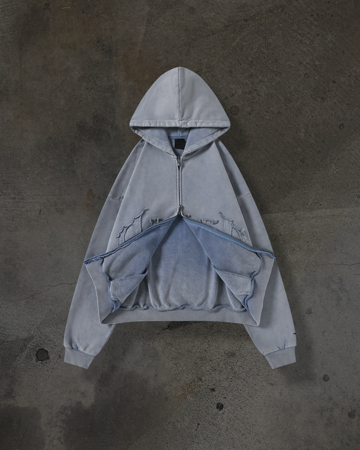 ARCH LOGO ZIPUP (FLINT)