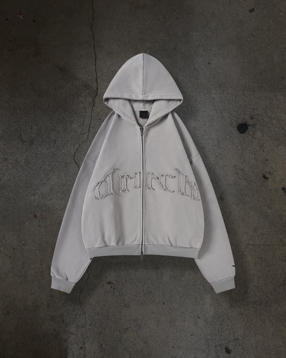 ARCH LOGO ZIPUP (SAND)