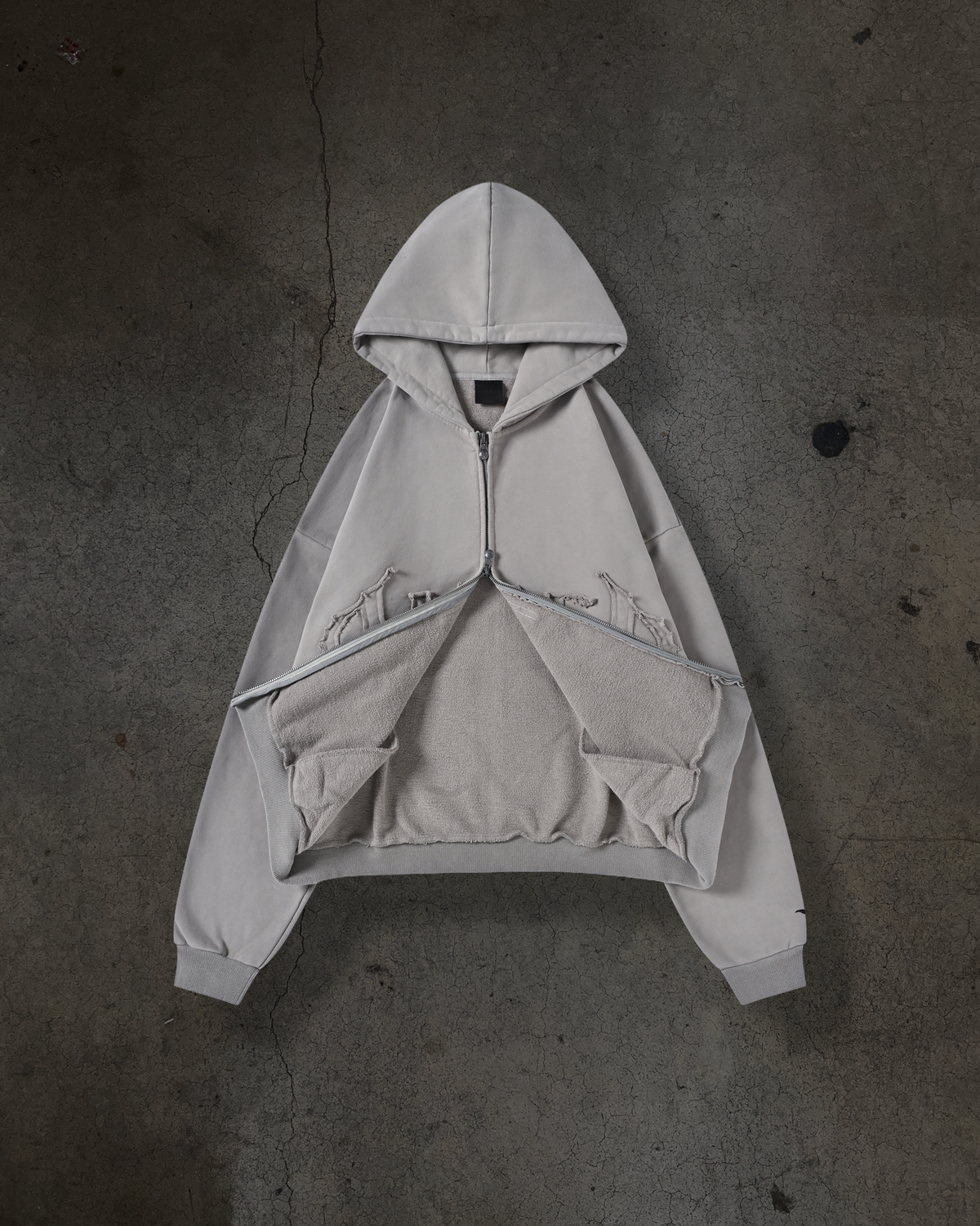 ARCH LOGO ZIPUP (SAND)