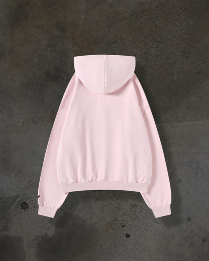 ARCH LOGO ZIPUP (BABY PINK)