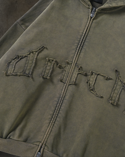 ARCH LOGO ZIPUP (ASH)