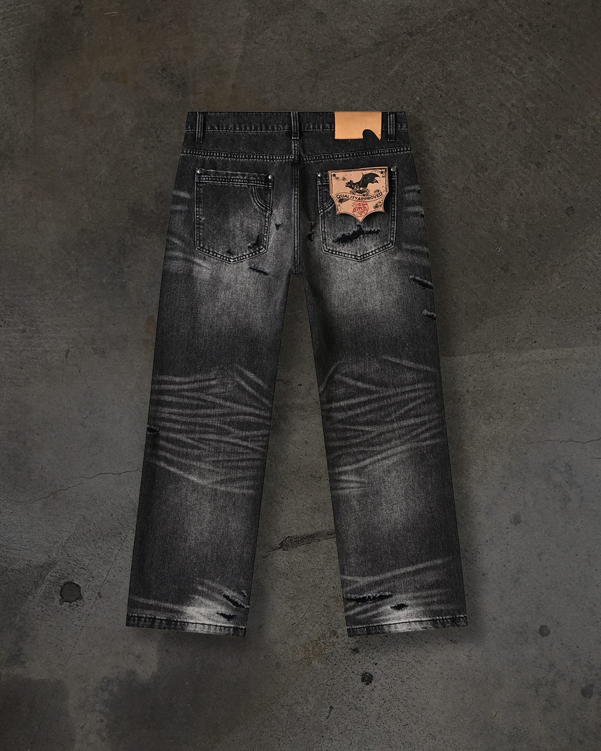 HANDMEDOWN DENIM (DISTRESSED COAL)