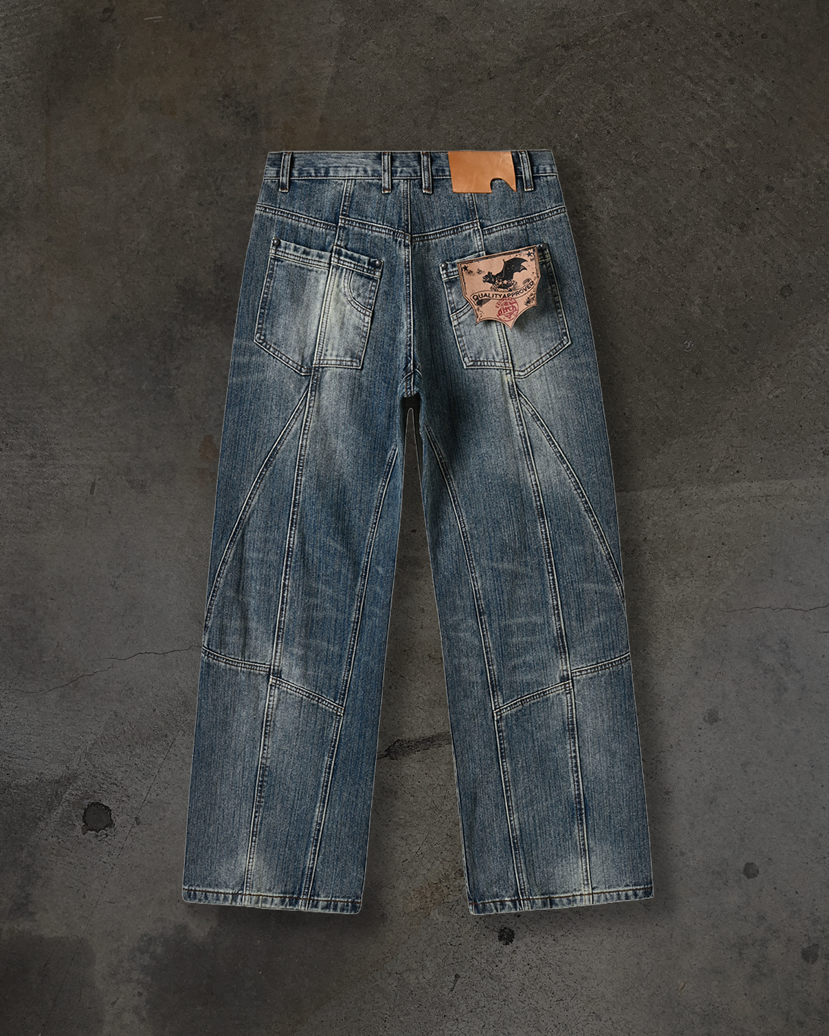 BIKER DENIM (DIRTY WASH)