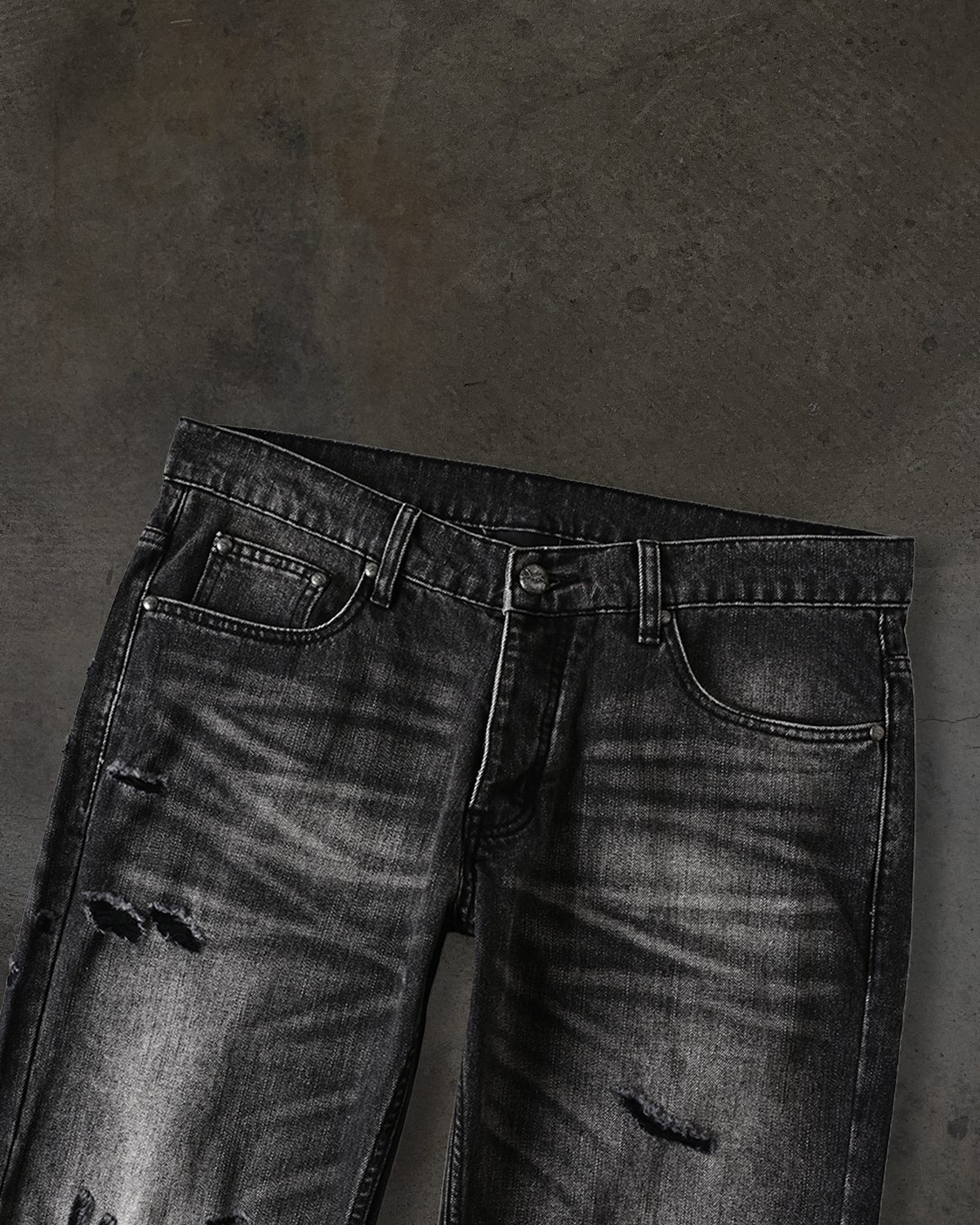 HANDMEDOWN DENIM (DISTRESSED COAL)