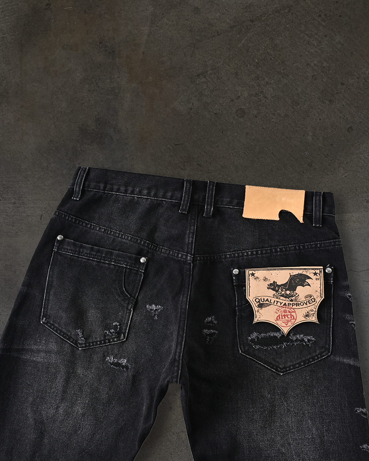 CLAWMARK DENIM (REPAIRED COAL)
