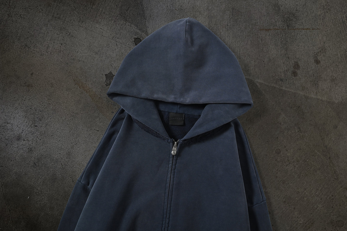 BLANK ZIPUP (NAVY)