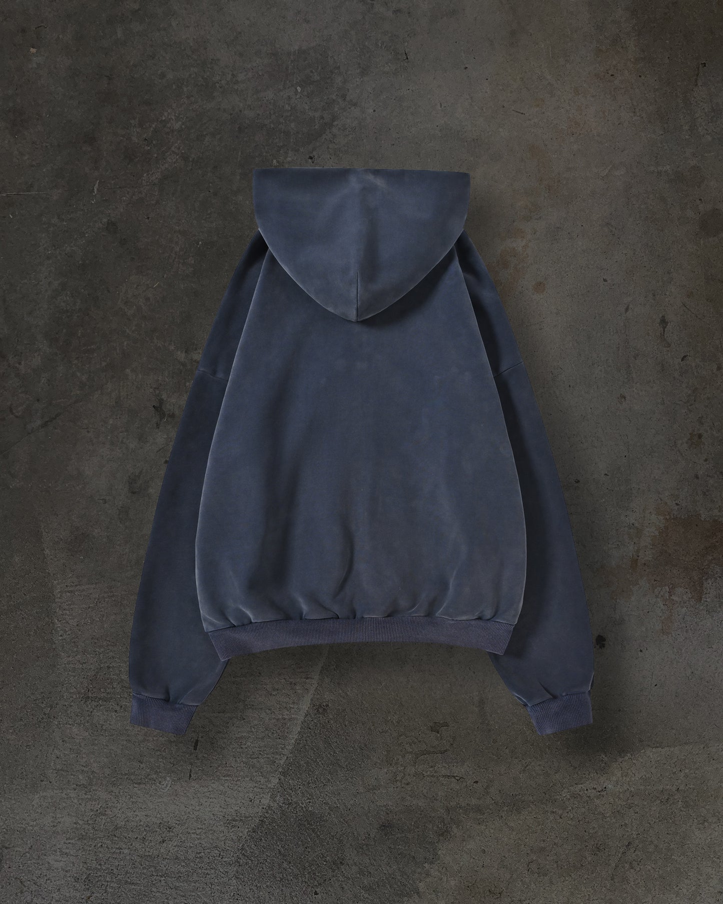 BLANK ZIPUP (NAVY)