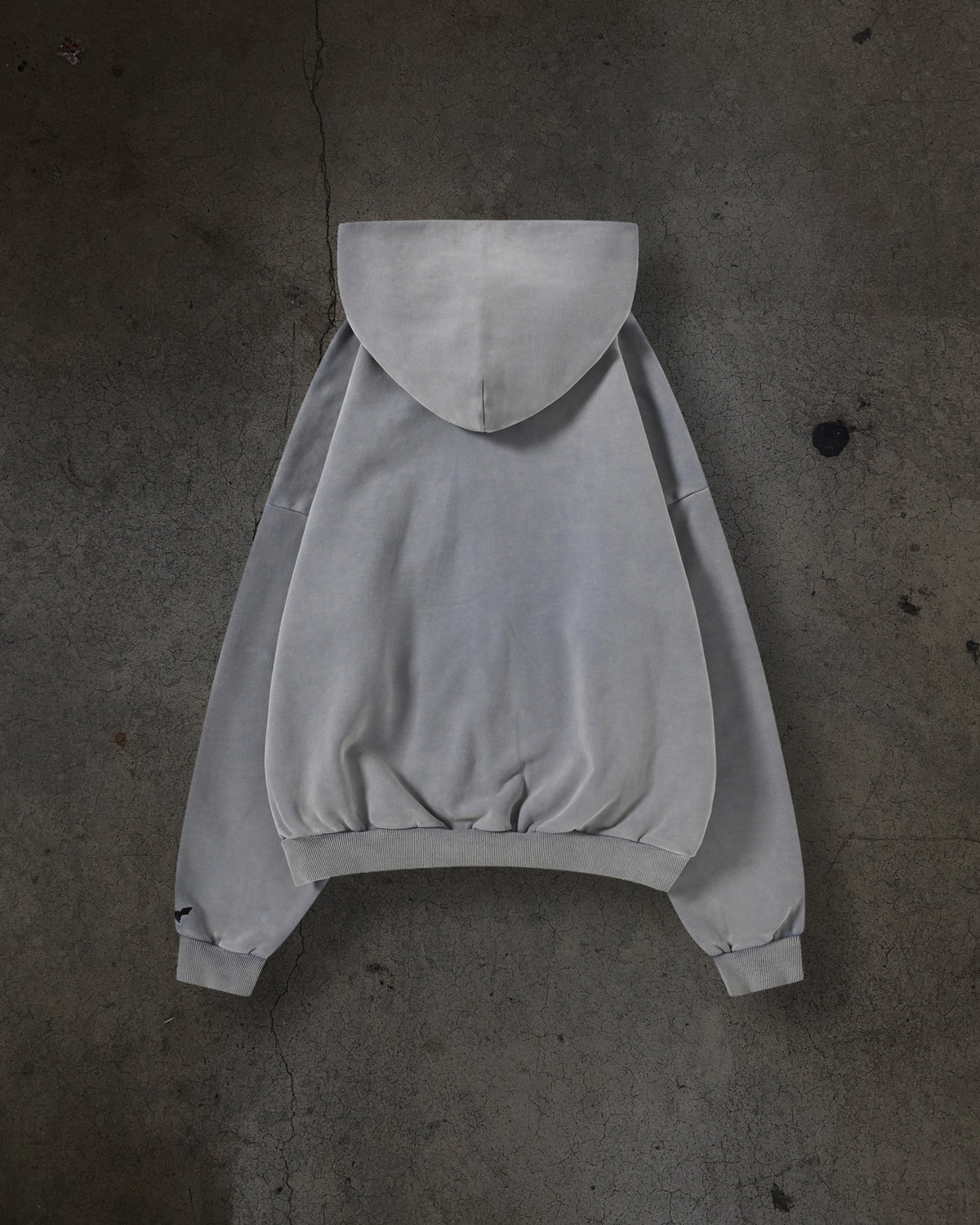 BLANK ZIPUP (FLINT)