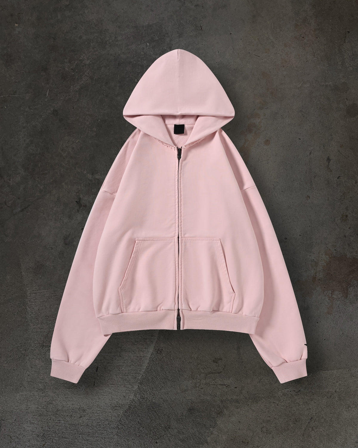 BLANK ZIPUP (BABY PINK)
