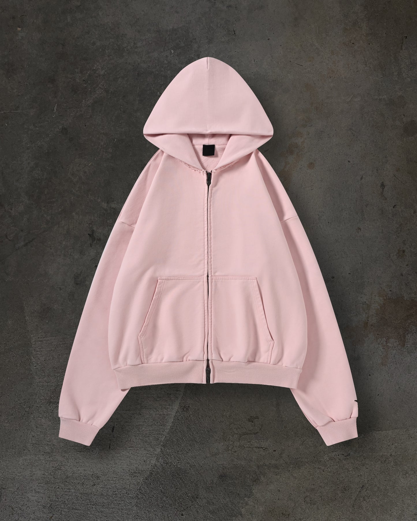 BLANK ZIPUP (BABY PINK)