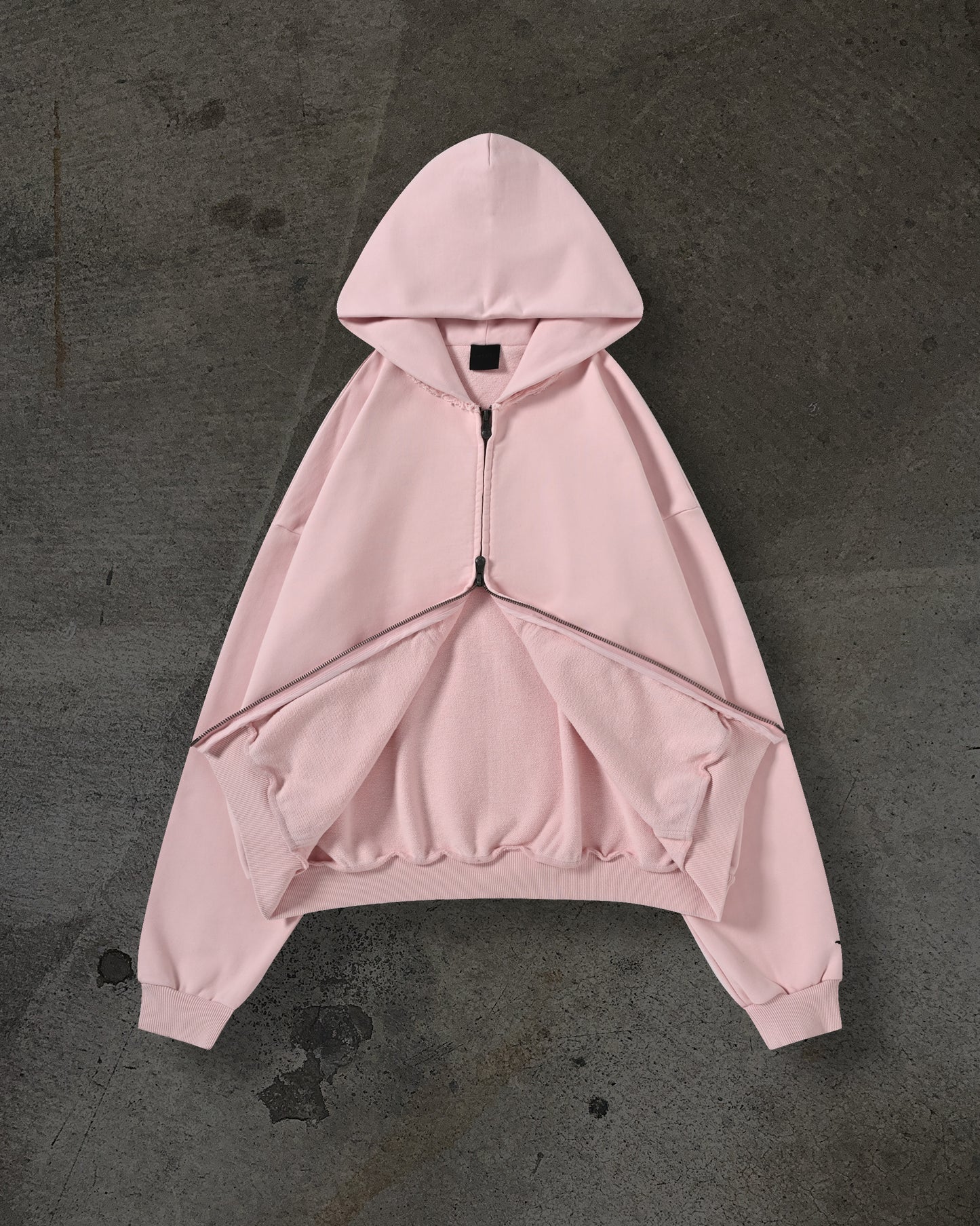 BLANK ZIPUP (BABY PINK)
