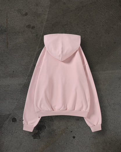 BLANK ZIPUP (BABY PINK)