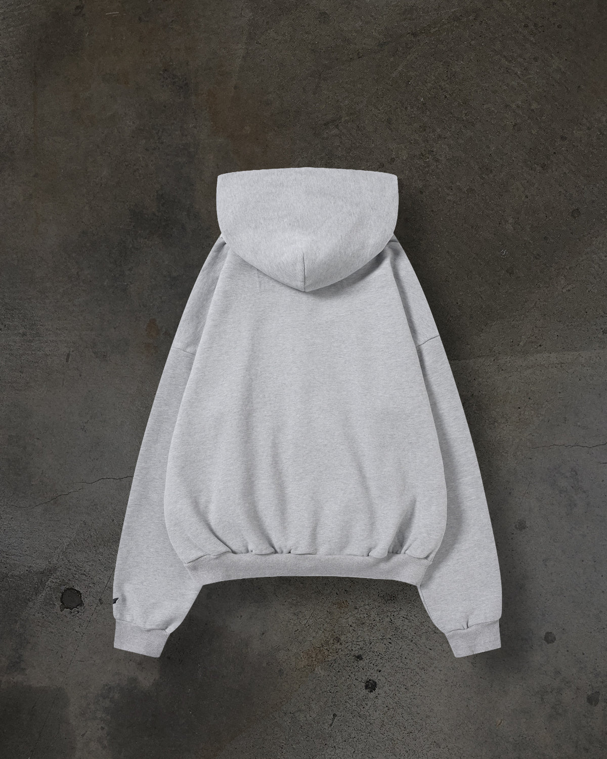 BLANK ZIPUP (HEATHER)