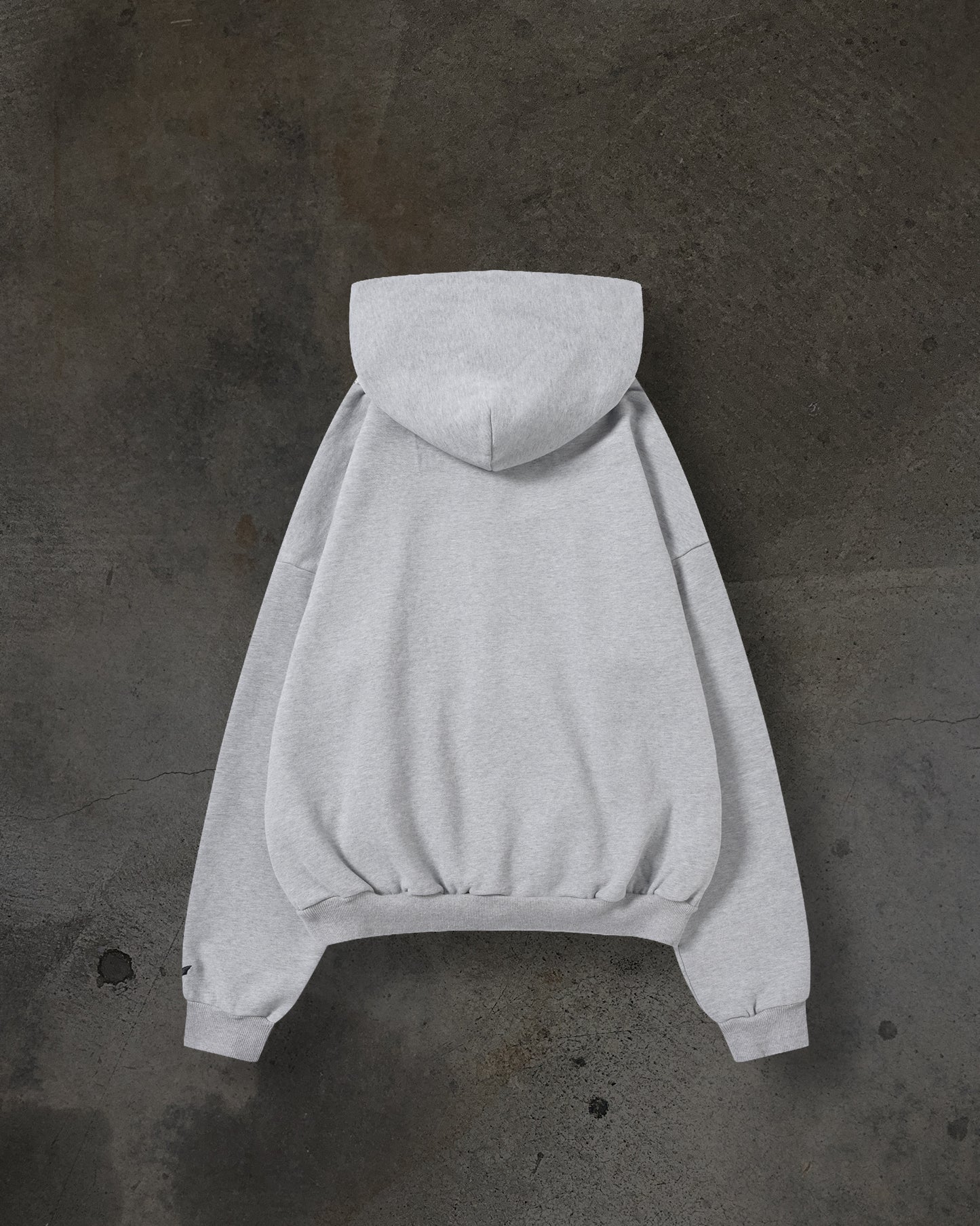 BLANK ZIPUP (HEATHER)