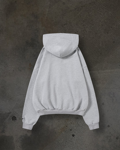 BLANK ZIPUP (HEATHER)