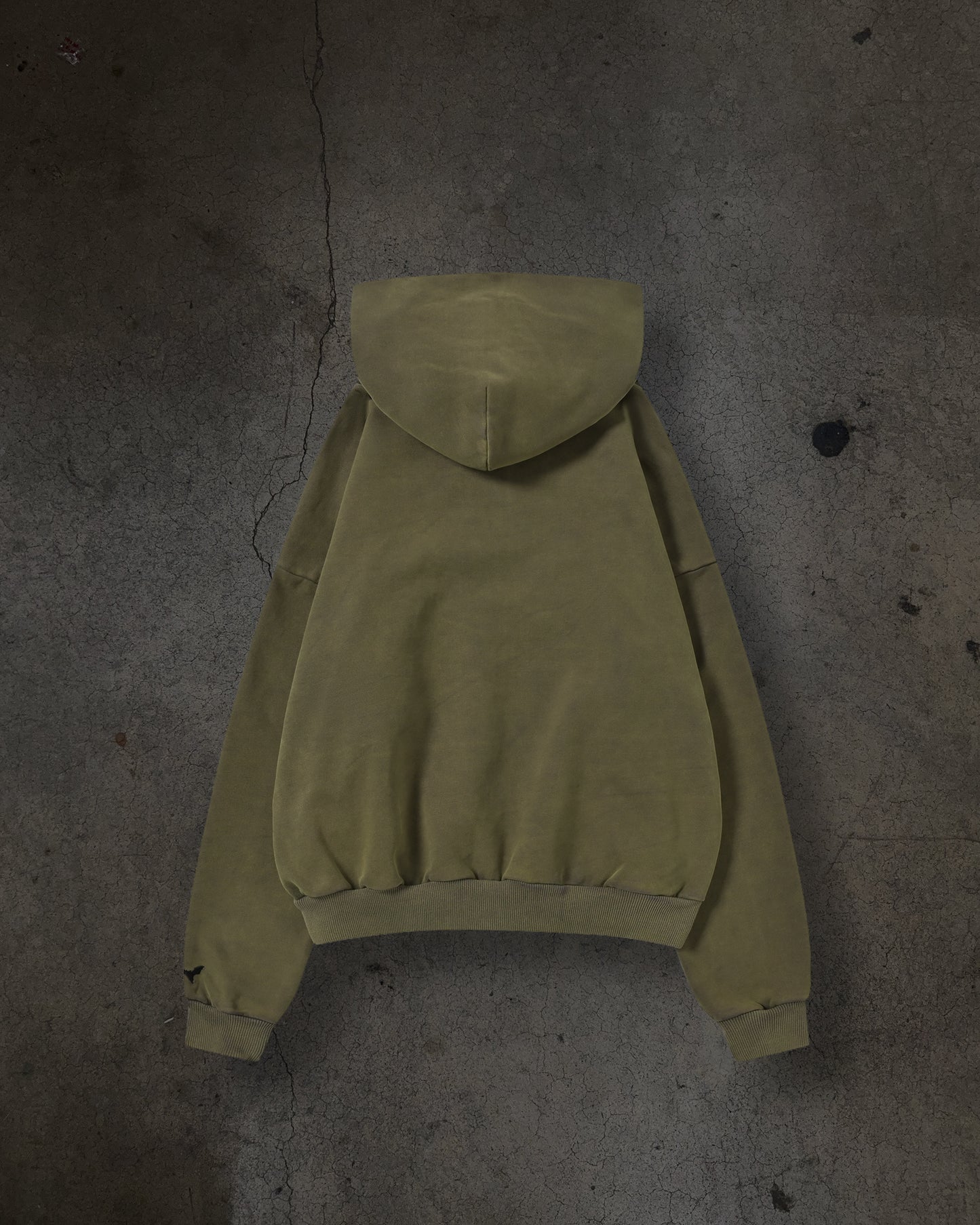 BLANK ZIPUP (ASH)