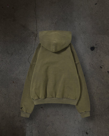 BLANK ZIPUP (ASH)