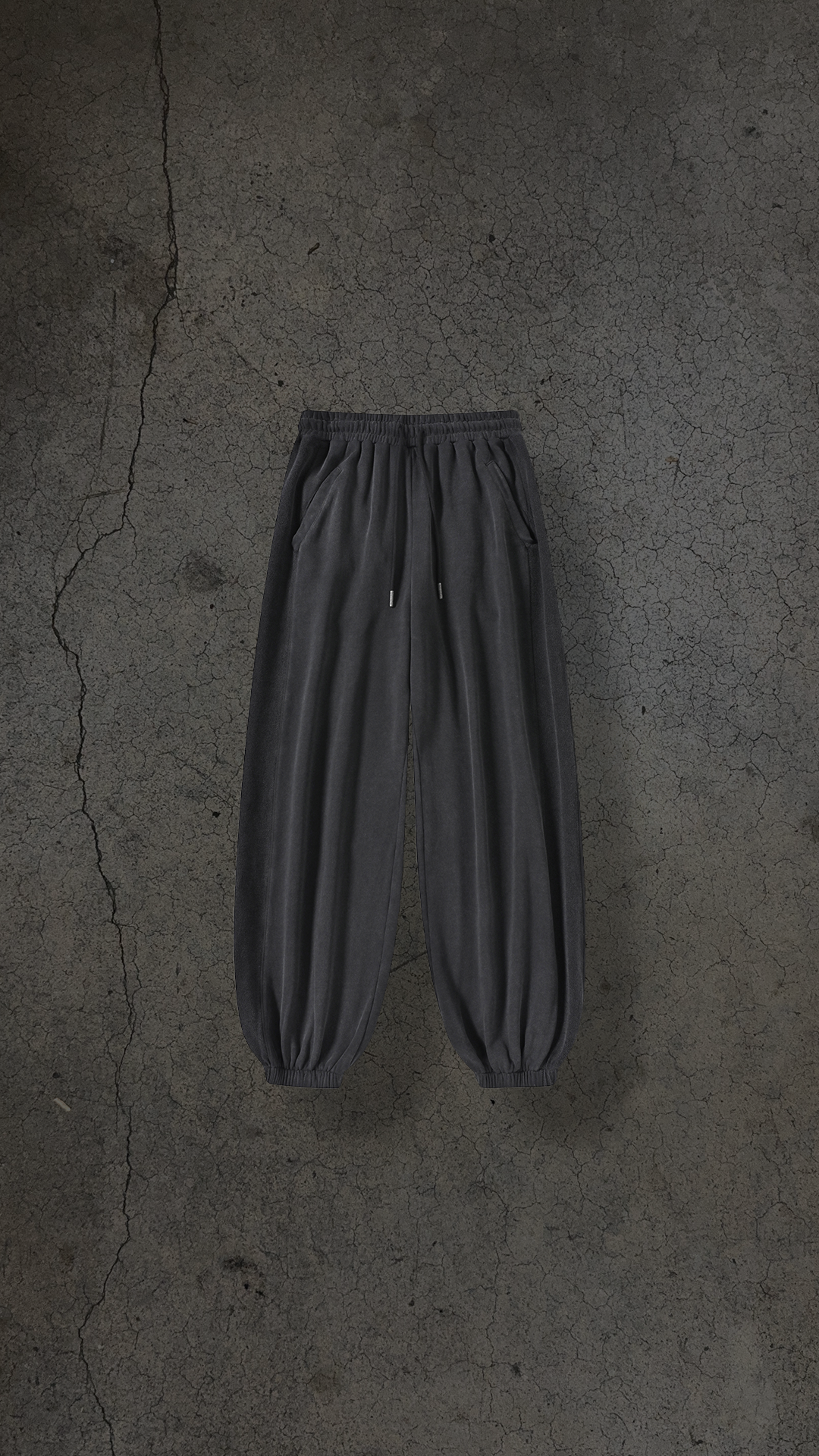 SPORT TRACK SWEATS (BLK/BLK)
