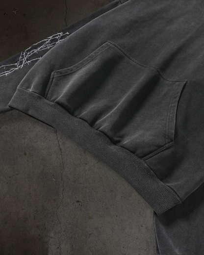 ATHLETIC BARBED PULLOVER (COAL)