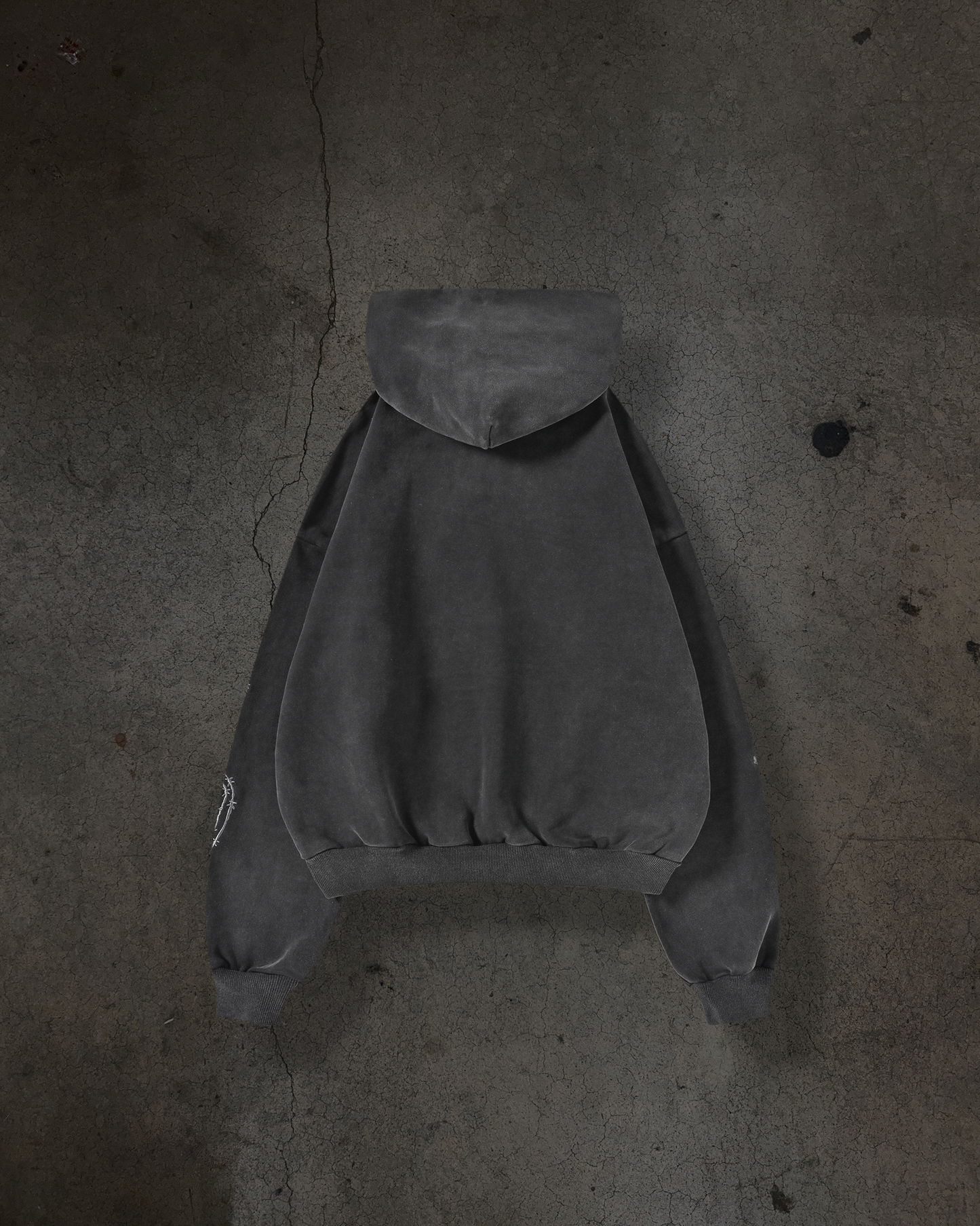 ATHLETIC BARBED PULLOVER (COAL)