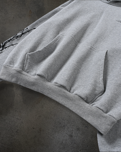 ATHLETIC BARBED PULLOVER (HEATHER GREY)