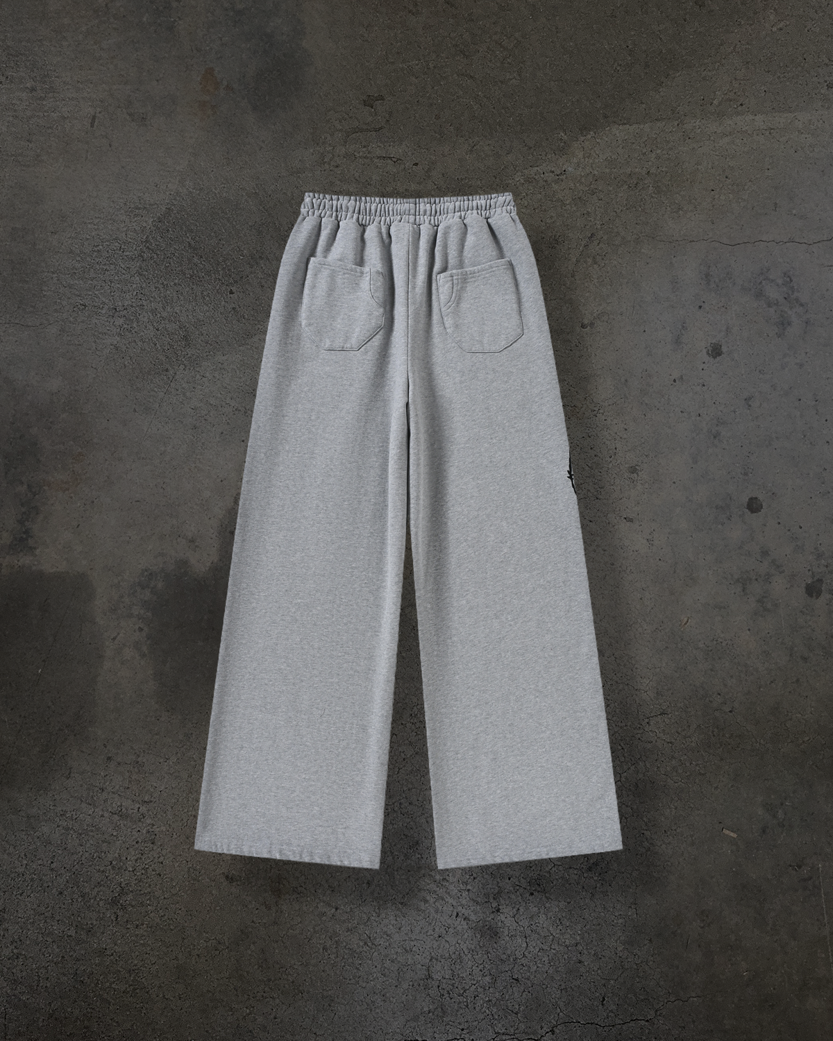 ATHLETIC BARBED SWEATS (HEATHER GREY)