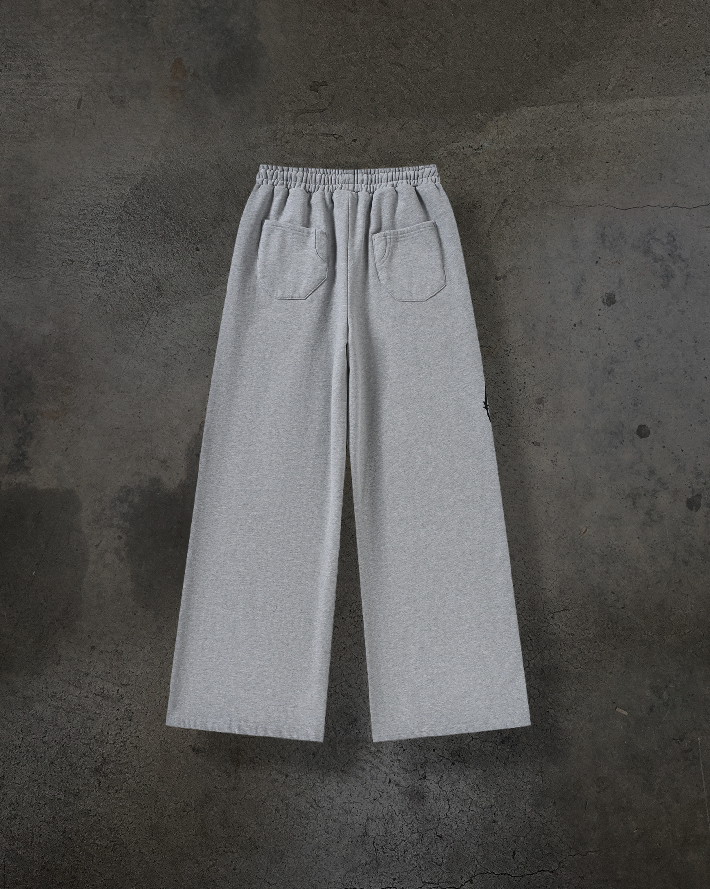ATHLETIC BARBED SWEATS (HEATHER GREY)