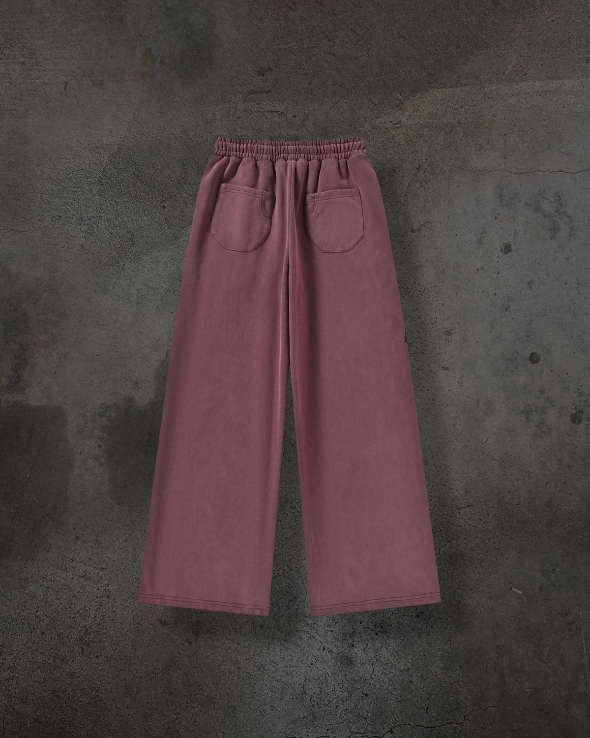 ATHLETIC BARBED SWEATS (CRIMSON)