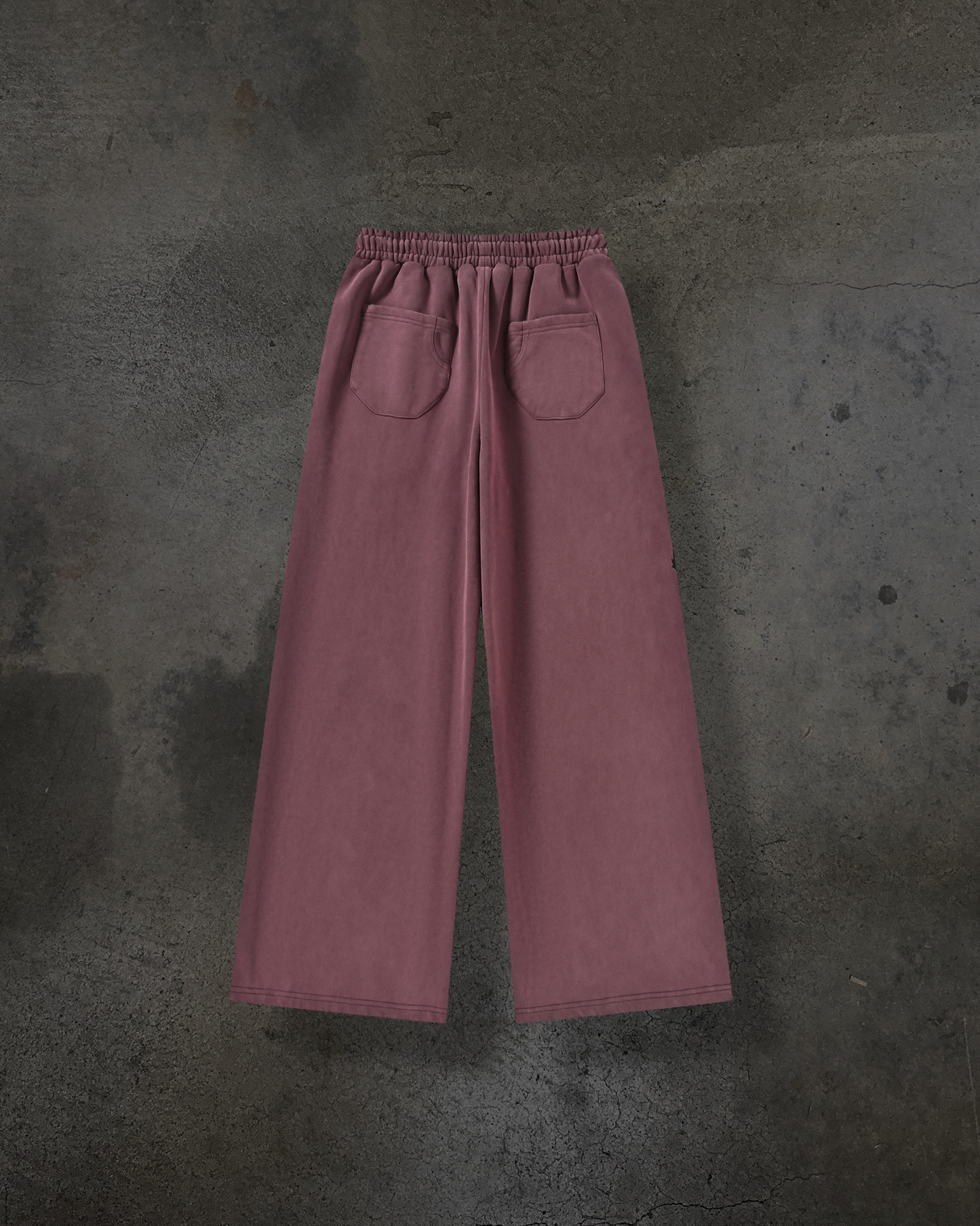 ATHLETIC BARBED SWEATS (CRIMSON)