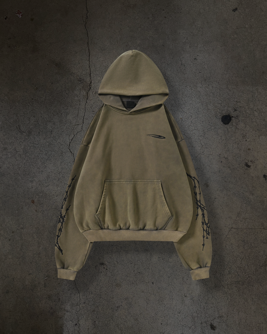 ATHLETIC BARBED PULLOVER (ASH)