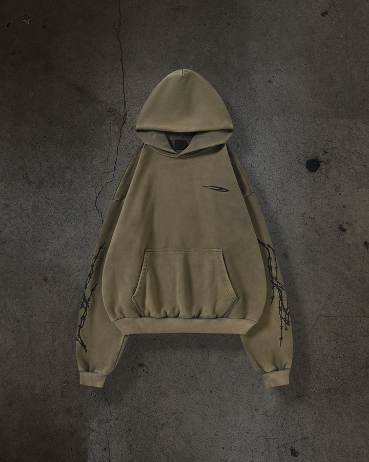 ATHLETIC BARBED PULLOVER (ASH)