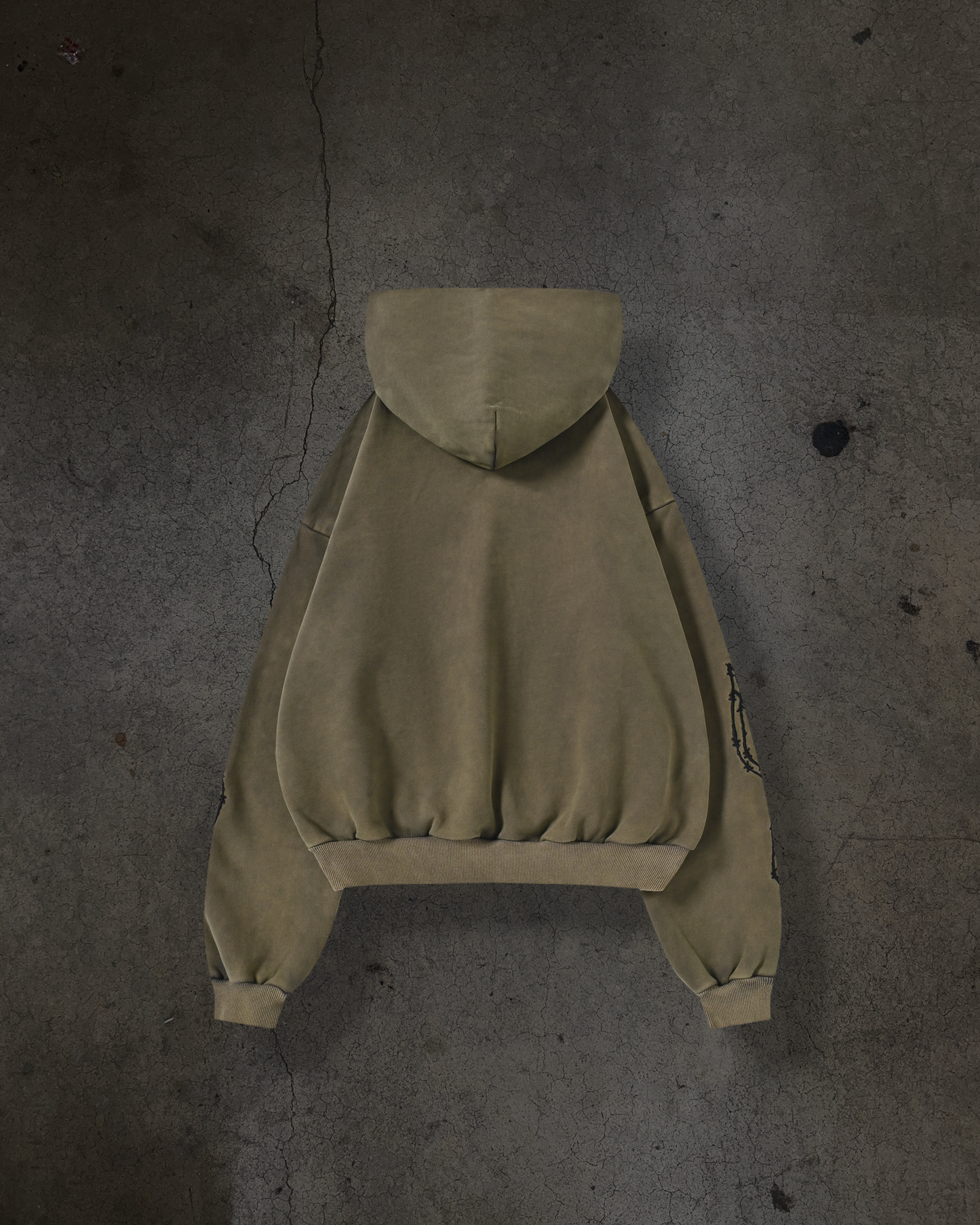 ATHLETIC BARBED PULLOVER (ASH)