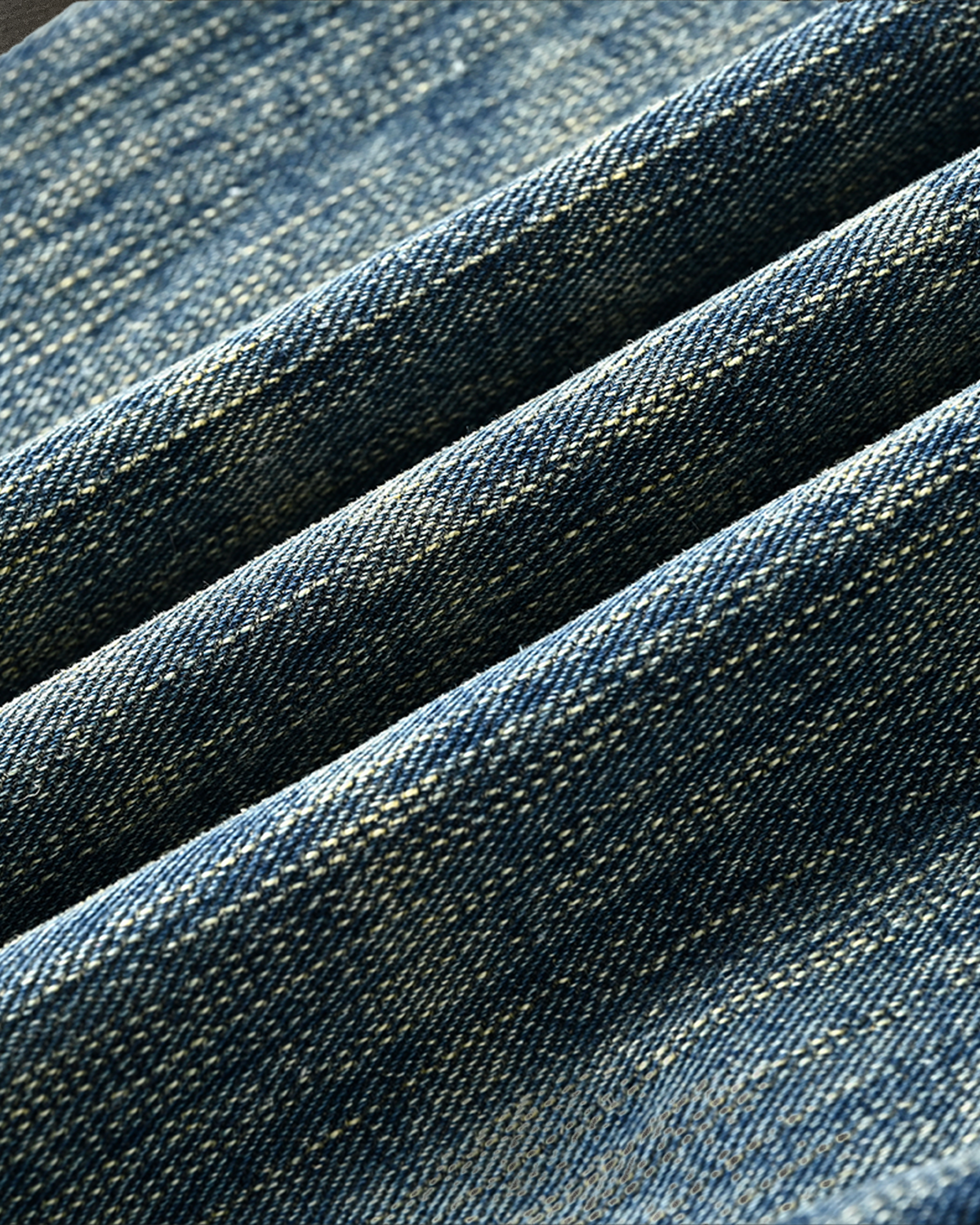 SLUB REPAIRED DENIM (DIRTY WASH)