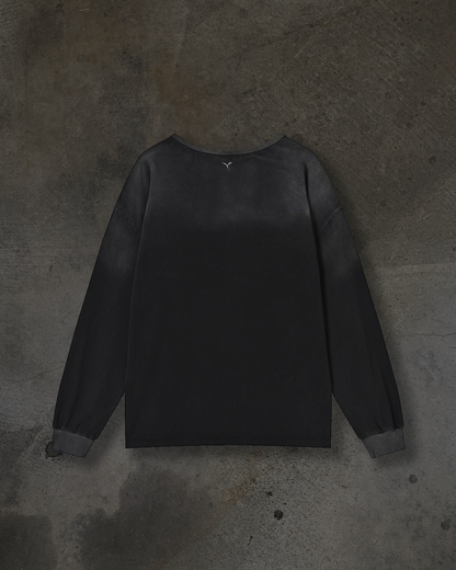 FADED LONG SLEEVE (COAL)